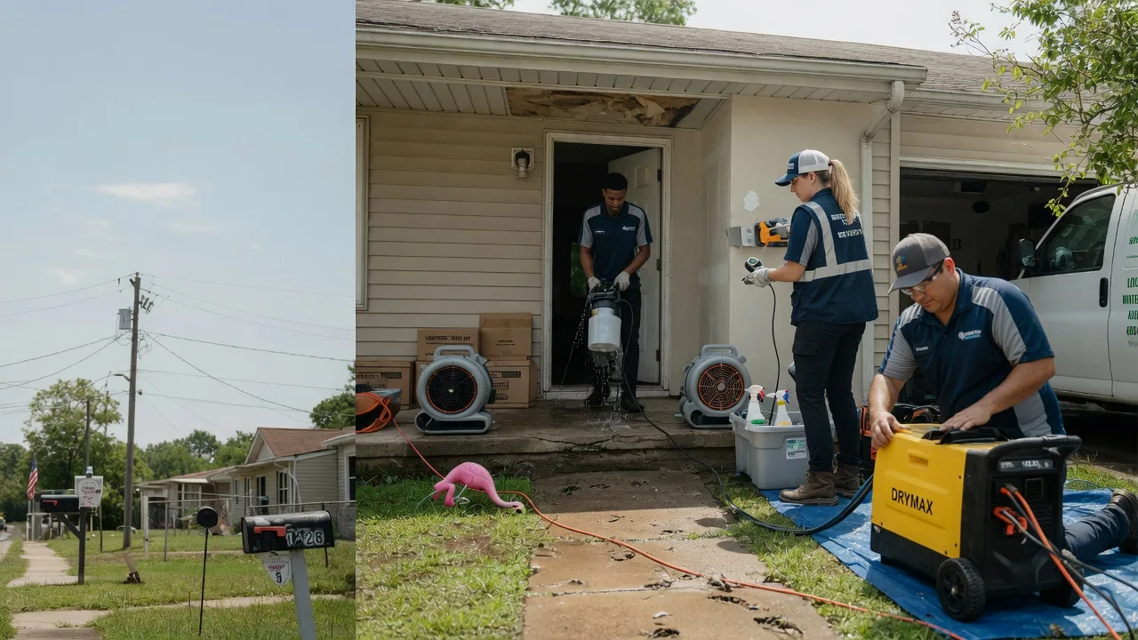 Storm Damage Water Removal in Dunmore, WV near me